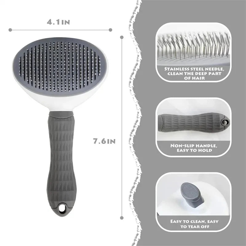 Escova de limpeza de pelos de gatos