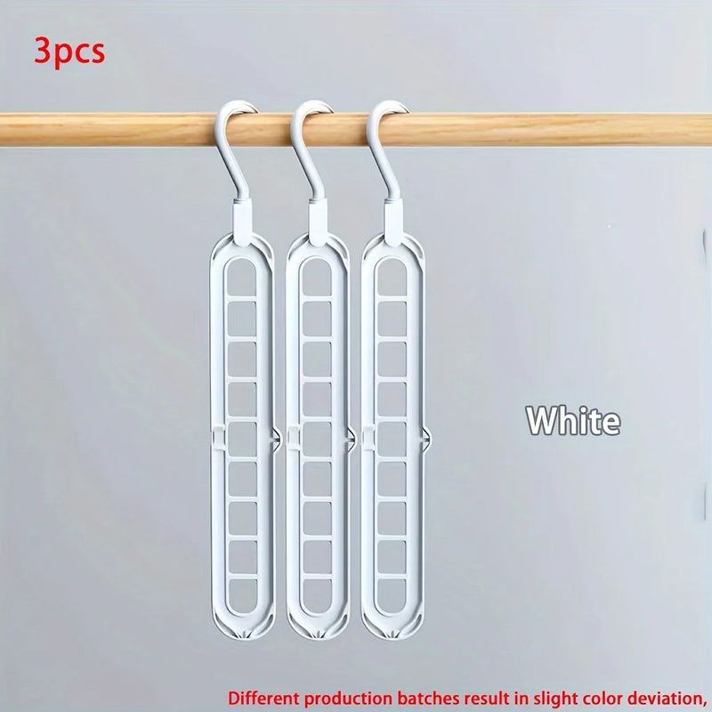 Cabides Magico 9 Furos Multi-dobrável Organizador